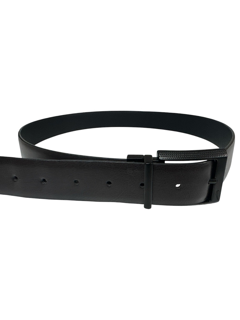 Nike Golf Belt Mens Pebbled Black & Smooth Brown Reversible Belt size 43” Casual